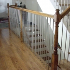 Tuscan Round Hammered Bar and Single Knuckle - Silver Finish