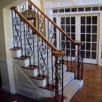 Plain Bars and Scroll