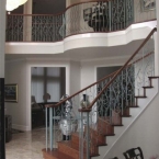 Scroll, Plain Bar and Belly Balcony -