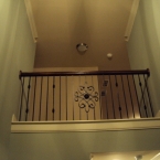 Forged Double Ball, Plain Bar and Decorative Panel